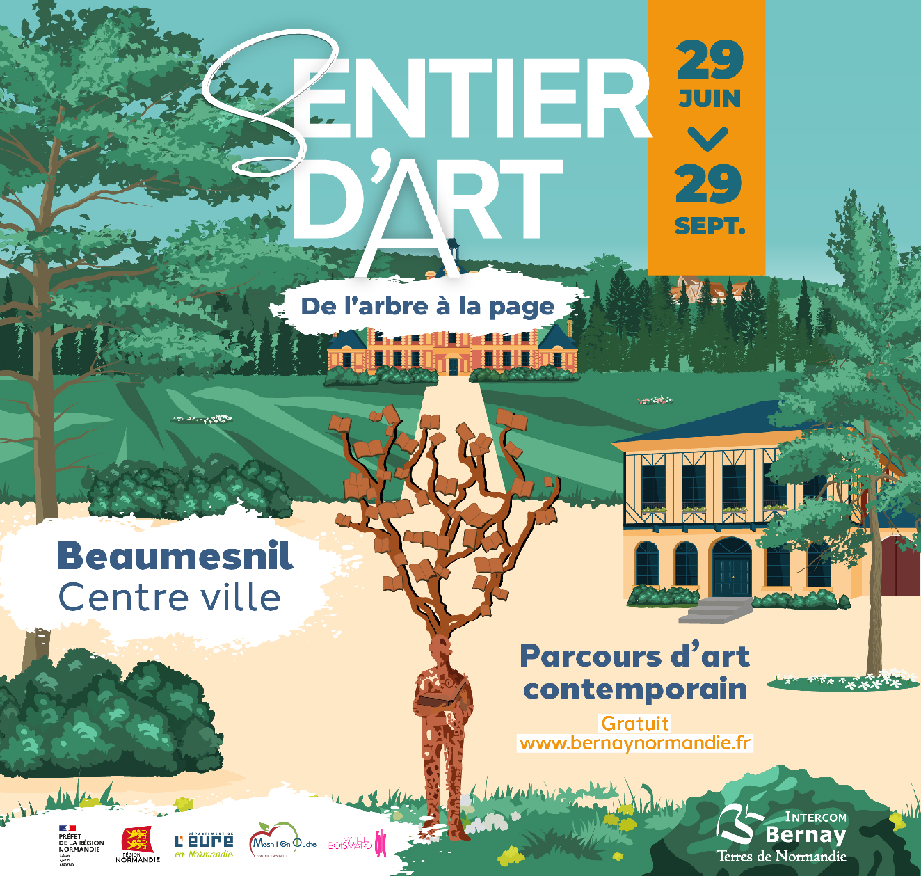 Sentier d'Art 2024 - Intercom Bernay Terres de Normandie